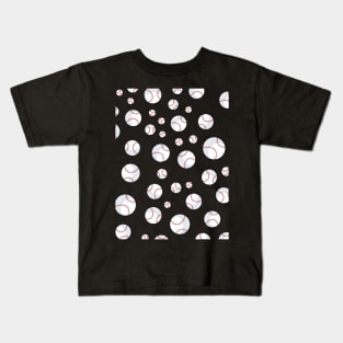 Baseball Pattern Kids T-Shirt